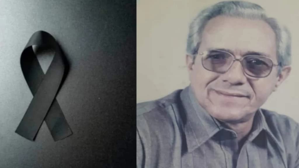 Nota de falecimento de Accácio Ouriques aos 91 anos