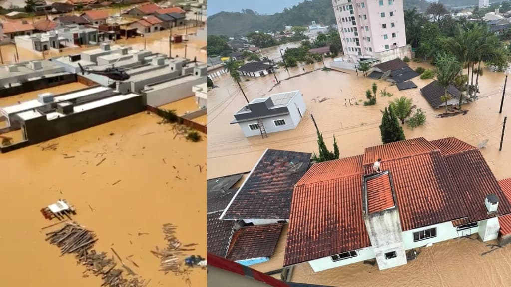 URGENTE: Previsão do tempo indica chuva volumosa nas próximas 48h