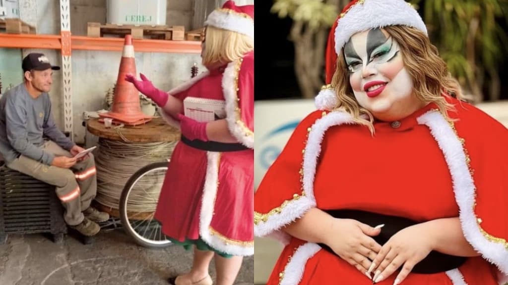 Santa Catarina “inova” e Papai Noel vira “Drag Noel” na CELESC