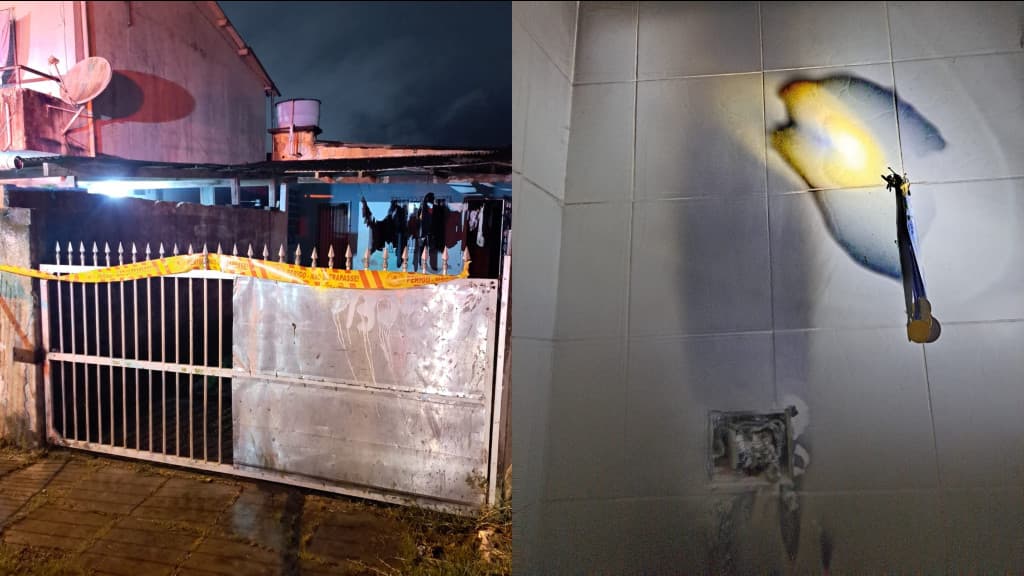 Princípio de incêndio em casa de Itapema mobiliza Corpo de Bombeiros
