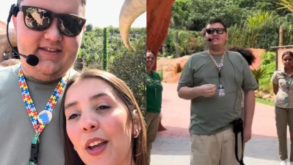Jovem autista conquista seu 1º emprego, em SC: “especialista em dinossauros”
