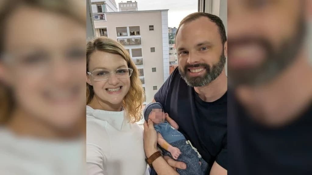 Casal dos EUA tem bebê prematuro durante férias em SC e fica “preso” no Brasil