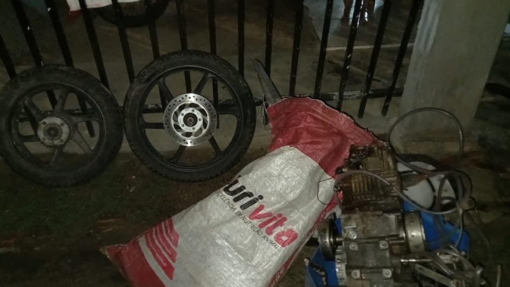 Recém-liberado, elemento volta a agir e furta motocicleta em Itajaí