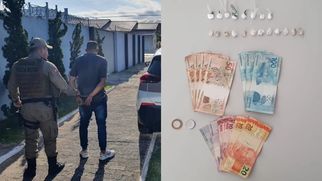 Traficante é preso no “Casarão”, em Tijucas