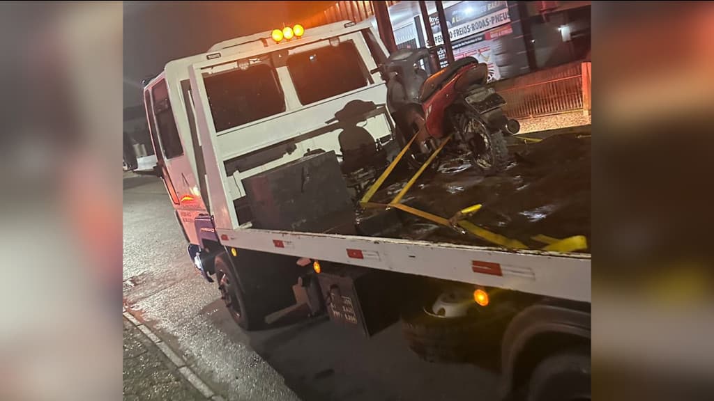 Homem é detido em Tijucas com motocicleta furtada há 8 anos em Itapema