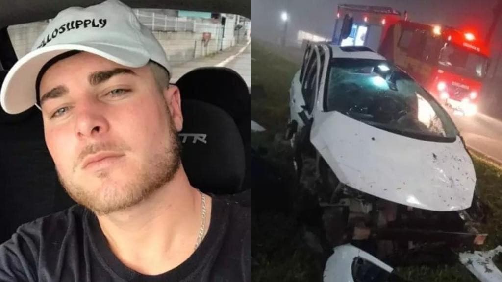 Identificado jovem que morreu após capotar veículo na BR-101, em Barra Velha