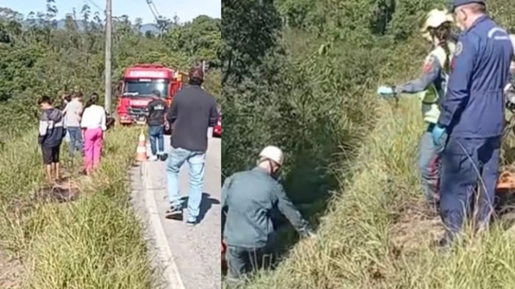 Tragédia em São João Batista: Pai encontra filho morto após acidente de carro