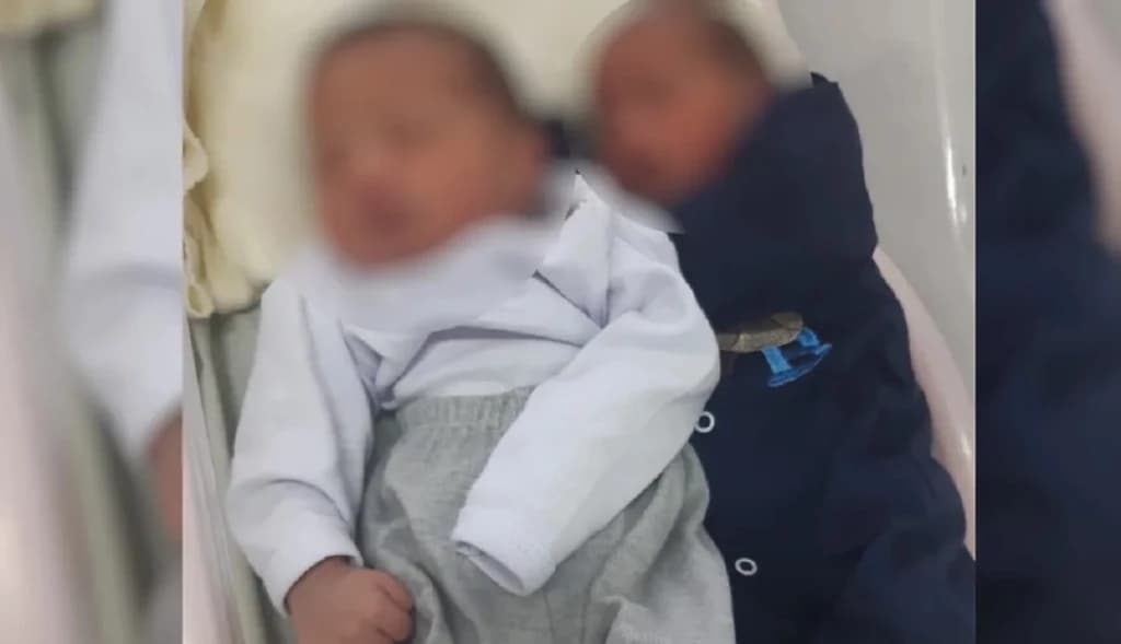 Mãe dá luz à gêmeos de pais diferentes