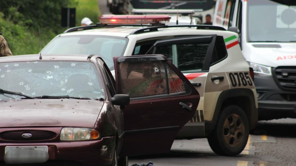URGENTE: Morre segundo criminoso envolvido em tiroteio contra policiais na SC-283