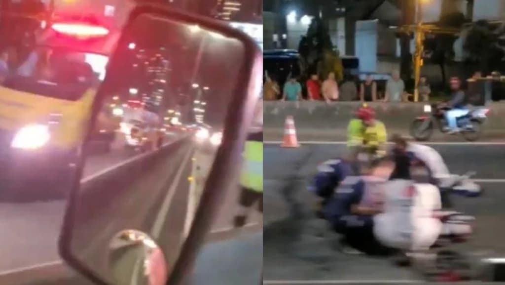 URGENTE: Motociclista morre após colisão com carro na BR-101 em Itapema