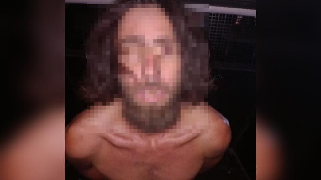 URGENTE: Homem armado com facão é detido em frente a evento evangélico em Bombinhas