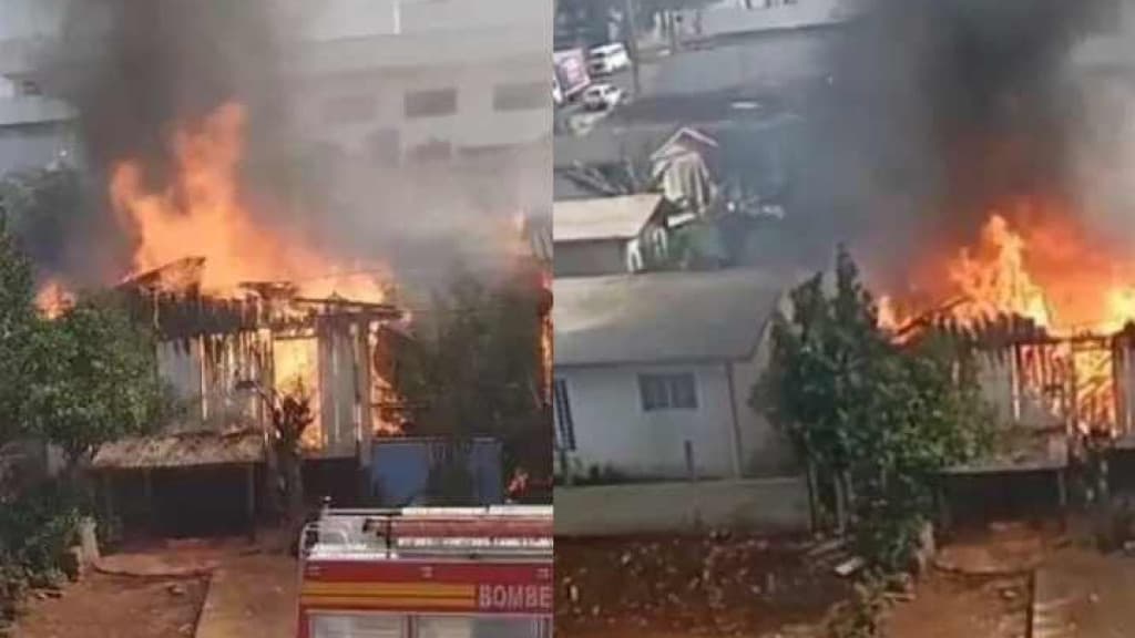 Criança de três anos incendeia casa da avó
