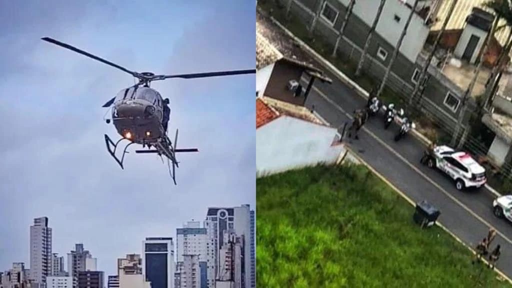 YouTuber é preso após simular assalto e mobilizar até helicóptero em Balneário Camboriú