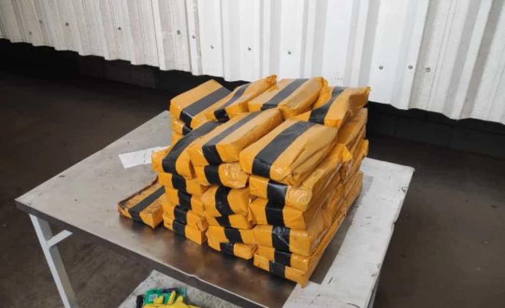 Receita Federal apreende 42kg de droga desconhecida em porto