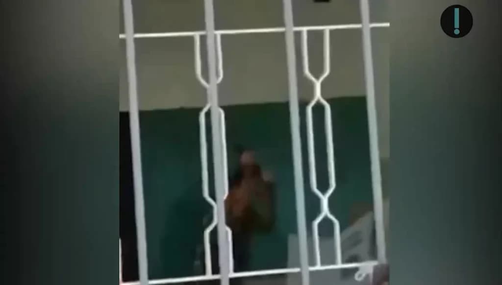 Homem tem ataque de fúria e quebra urna eletrônica