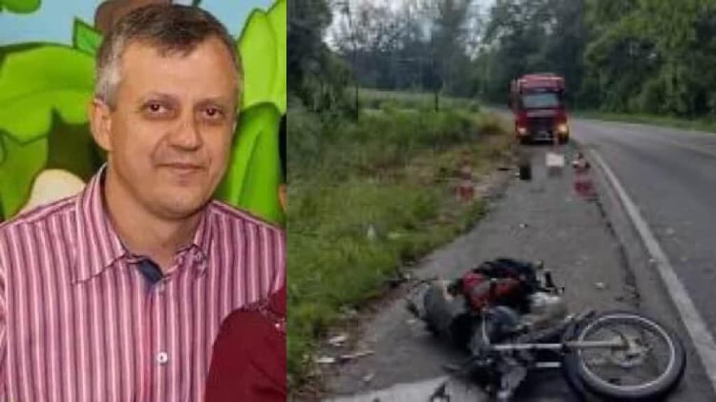 Trabalhador morre em acidente de trânsito a caminho do trabalho na SC-108