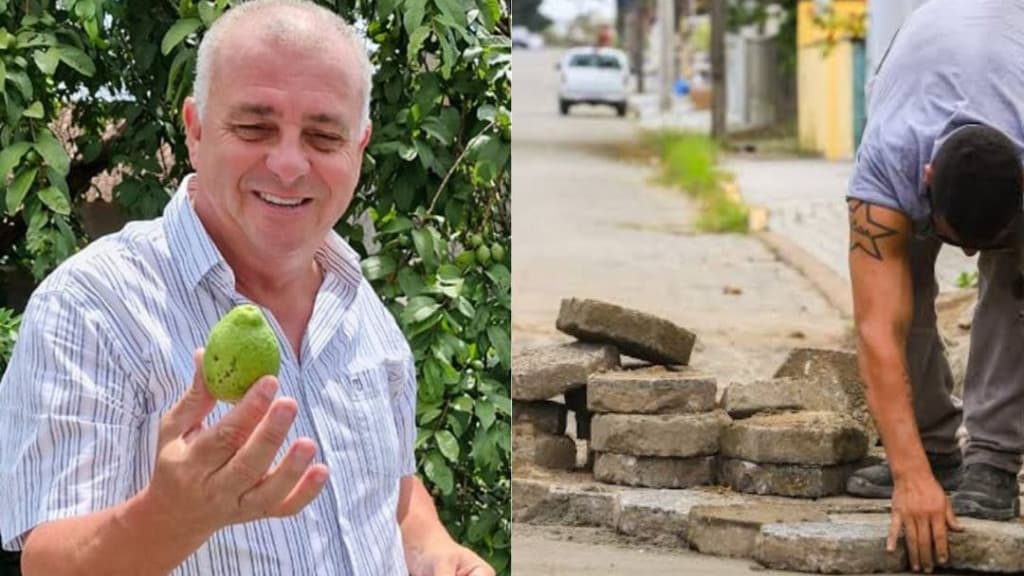 Vereador investigado na Operação Lajotas quer criar lei para moradores pagarem calçamento de rua