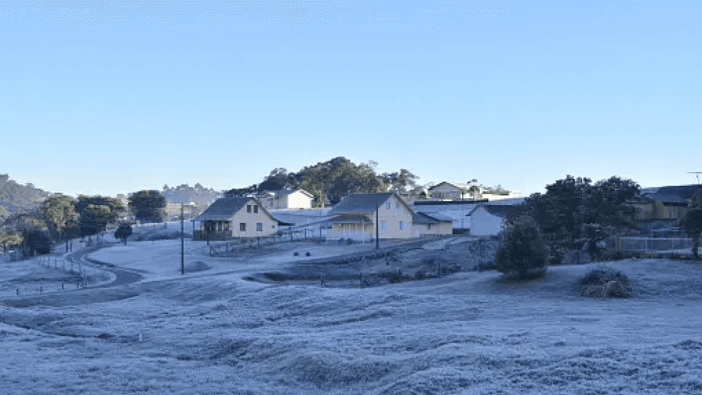 Frio extremo chega a Santa Catarina a partir desta quinta