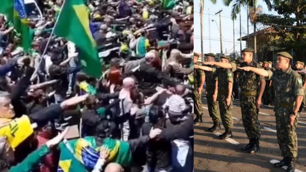 A covarde tentativa de associar as manifestações em SC com o nazismo