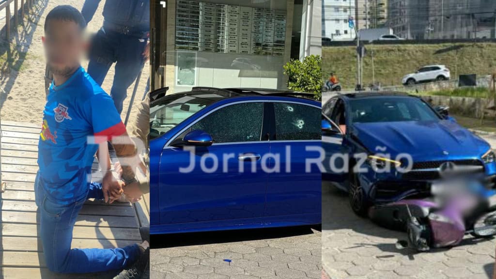 AGORA: Autor de tentativa de execução em Itapema dá duas versões para o crime