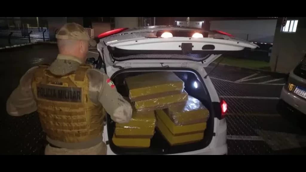 Polícia Militar apreende carga milionária de pasta base de cocaína