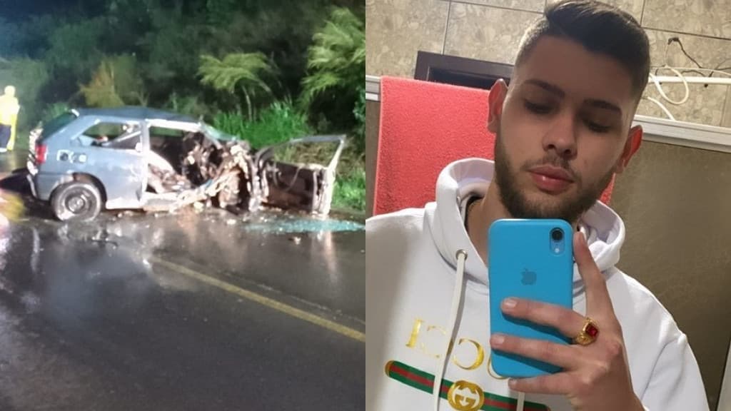 Jovem morre após carro bater em barranco na BR-163