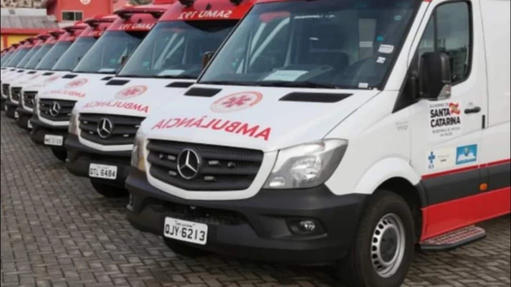 Santa Catarina vai receber novas ambulâncias do Samu
