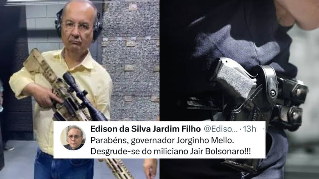 Jorginho veta lei sobre porte de armas para vigilantes em SC e recebe elogios da esquerda