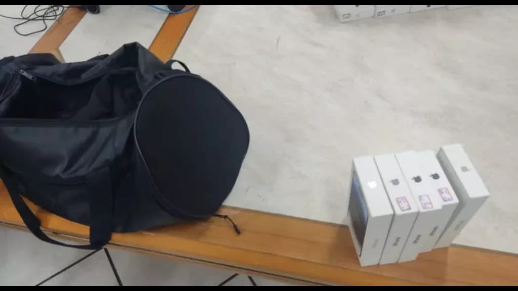 Funcionário terceirizado tenta furtar Iphones 14 da Receita Federal e acaba detido