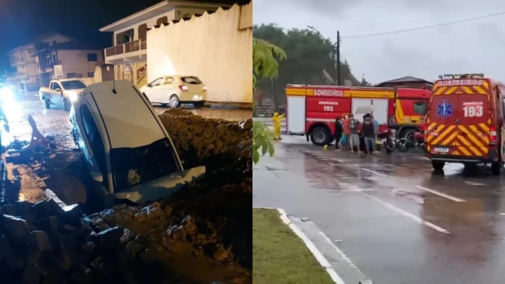Acidentes de trânsito são registrados em São João Batista