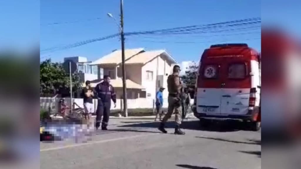 Idoso morre após colisão entre duas bicicletas em Bombinhas