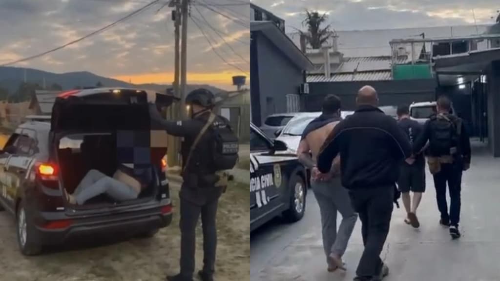 Agiotas que cobravam dívidas com violência e sequestro são presos em SC