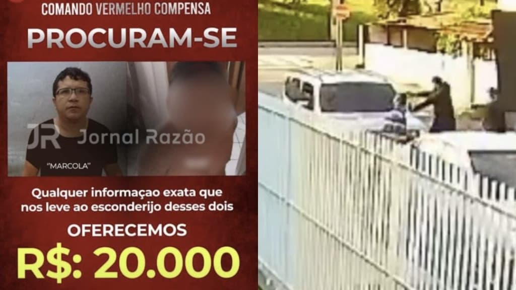Comando Vermelho ofereceu R$ 20 mil por informações para matar chefe do PCC na porta de creche