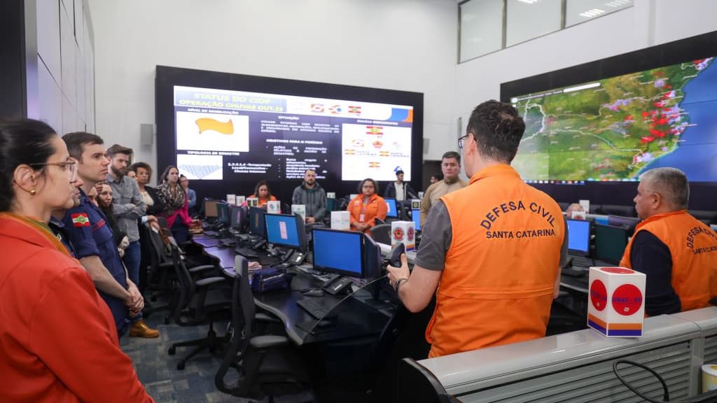 “4º round”: Santa Catarina tem novo alerta para chuvas volumosas