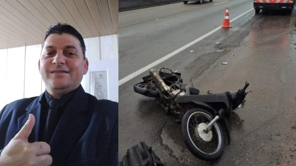 Vigilante morre em grave acidente entre carro e moto na BR-101