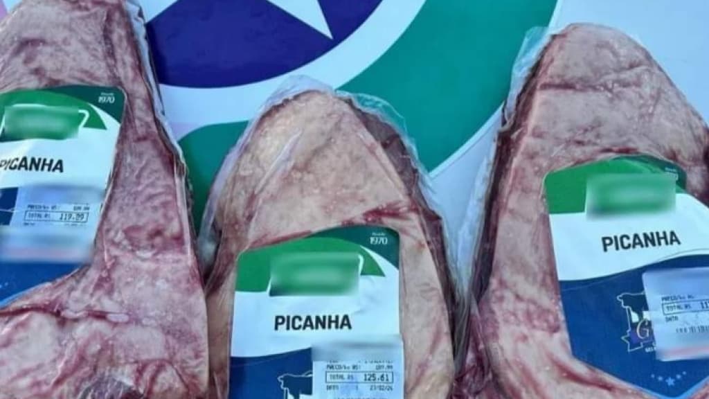 CHURRASCO CANCELADO: Homem é preso após furtar picanha e whisky em supermercado