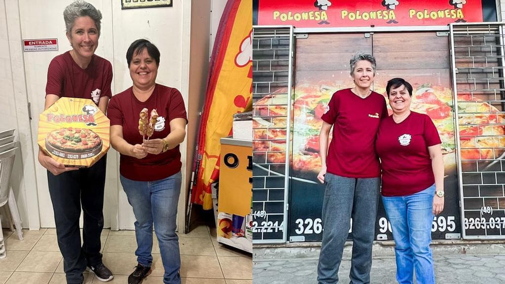 Casal de Tijucas supera desafios e comemora 10 anos da Pizzaria Polonesa