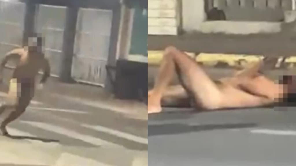Homem “peladão” causa confusão em praia de Santa Catarina