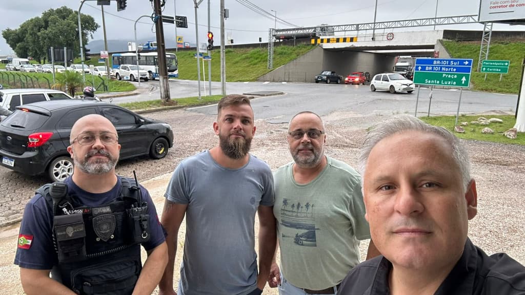 Após pedido do vereador Maickon Sgrott, Ditran intervém no trânsito de Tijucas