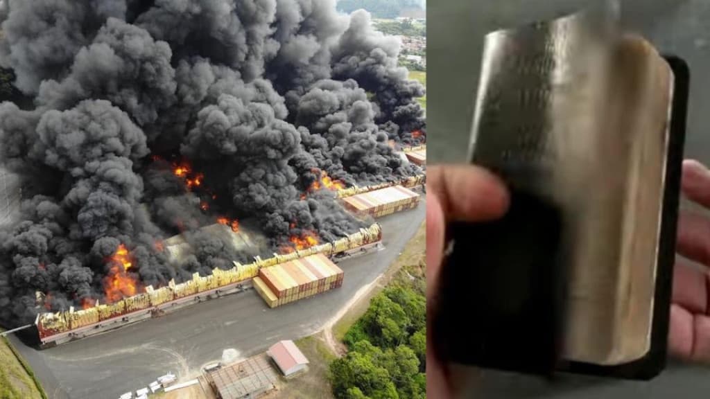 Bíblia é encontrada intacta em galpão da Fischer que pegou fogo