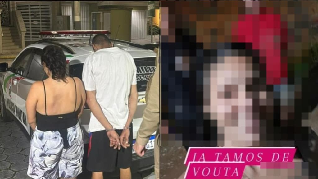 Acusados de sequestro celebram liberdade um dia após o crime, em Tijucas