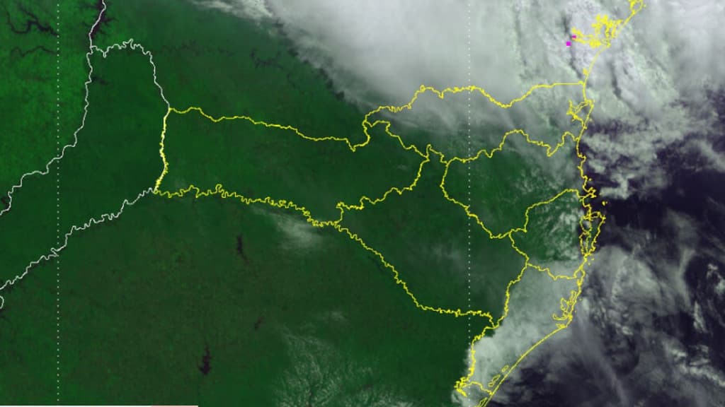 Retorno da chuvarada já tem data em Santa Catarina