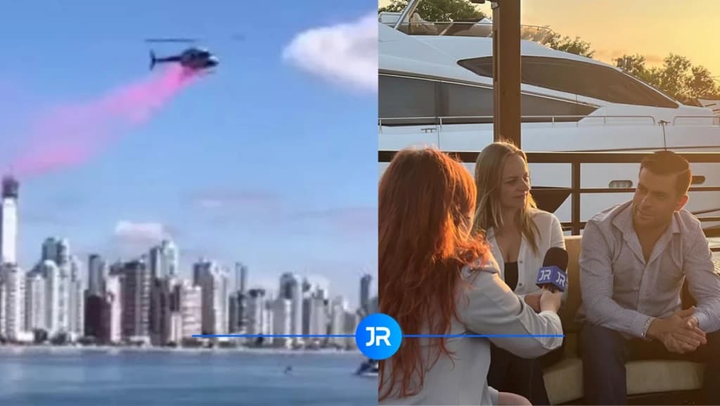 A linda história que inspirou chá de revelação em Balneário Camboriú