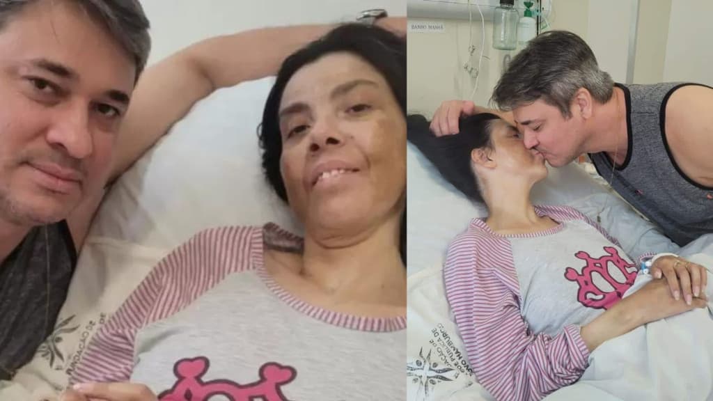 Últimas palavras de amor: marido lê declaração e esposa morre horas depois