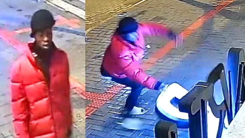VÍDEO: Jovem destrói letreiro de loja em Itapema