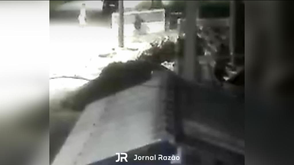 VÍDEO: Catarinense impede furto e bota ladrões pra correr