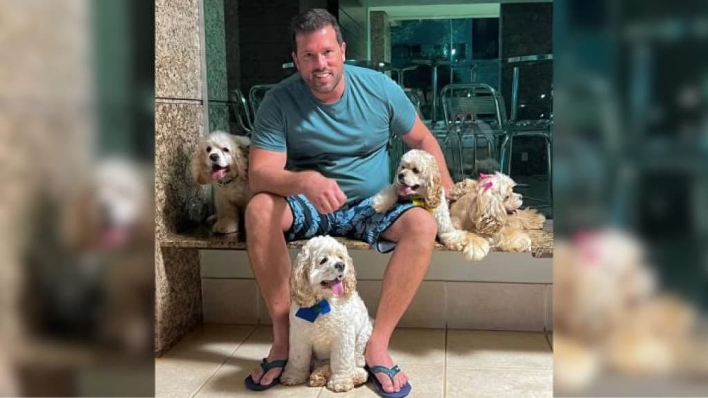 Cão morreu tentando proteger filhotes durante ataque de vizinho, diz família
