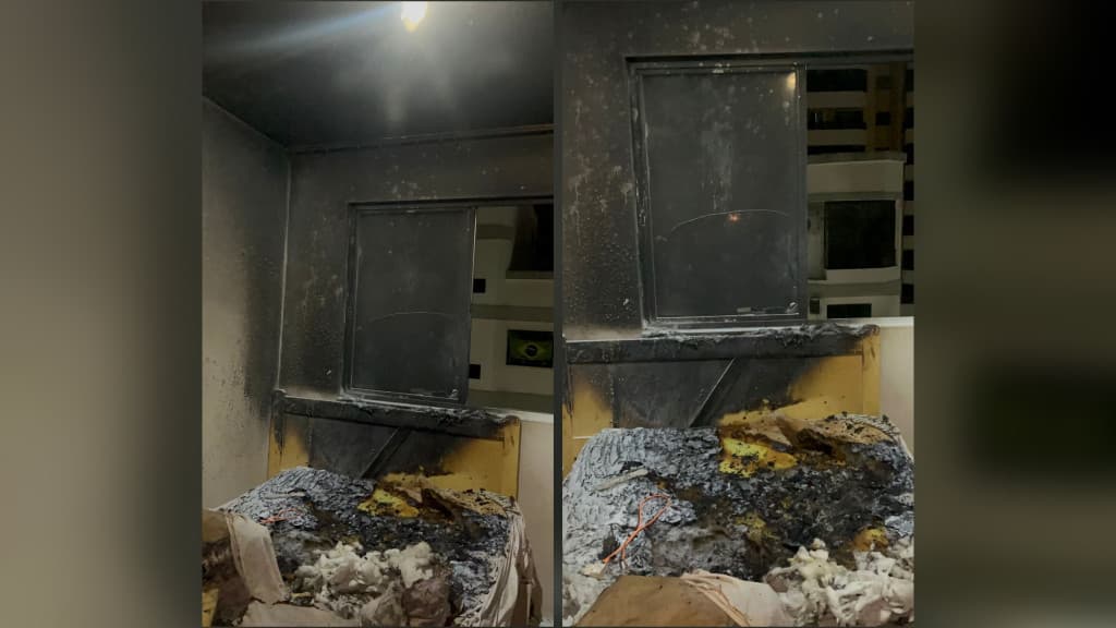 Em Balneário Camboriú, celular de idosa explode enquanto carregava sobre colchão