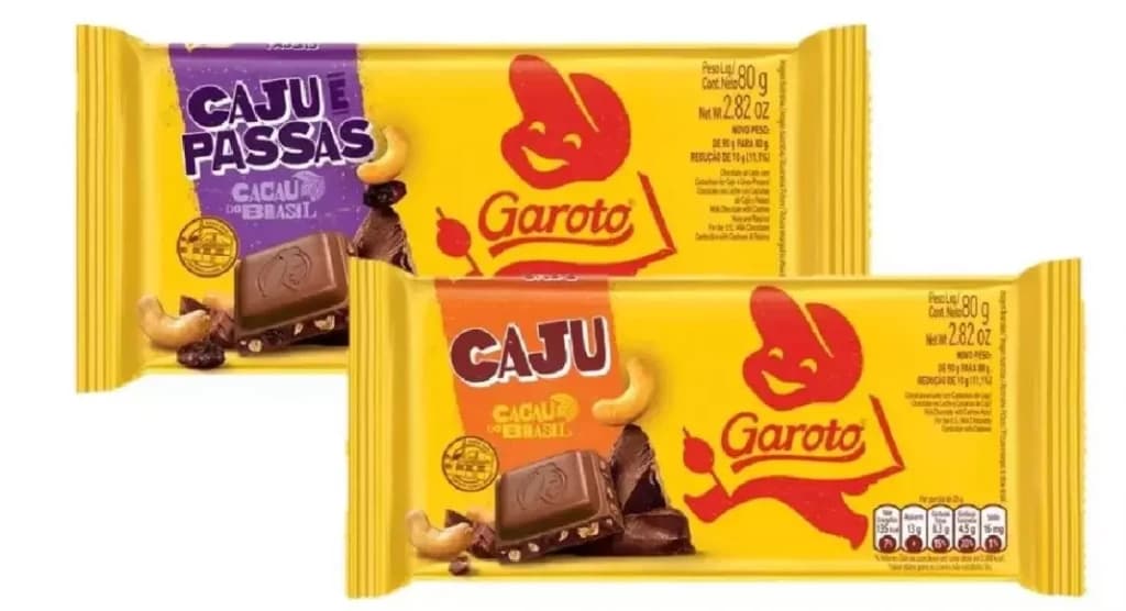 URGENTE: Anvisa recolhe dois lotes de chocolates da Garoto distribuídos em Santa Catarina