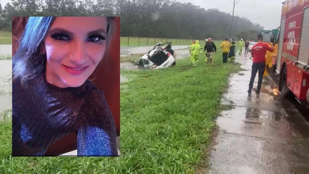 TIJUCAS – Identificada mulher que morreu após capotamento
